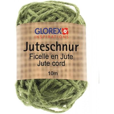 Glorex Juteschnur, Garn + Wolle, Grün Glorex Juteschnur, Garn + Wolle, Grün