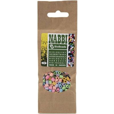 Nabbi BioBeadsbiologisch abbaubar1.000 Stück.Mix Pastellfarben Nabbi BioBeadsbiologisch abbaubar1.000 Stück.Mix Pastellfarben