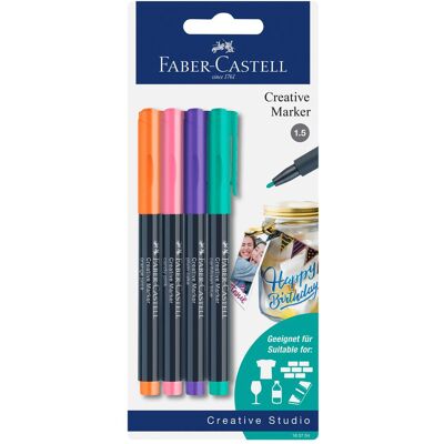 Faber-Castell, Marker, Marker Creative Studio (4x) Faber-Castell, Marker, Marker Creative Studio (4x)