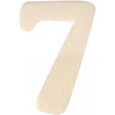 Rayher Holz-Zahlen, 4 cm Rayher Holz-Zahlen, 4 cm