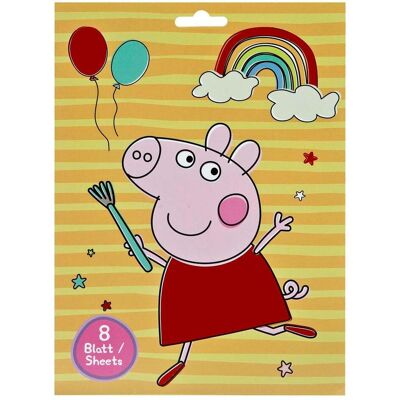 Undercover, Sticker, Peppa Pig Stickerbuch mit 8 Blättern (340 Sticker) Undercover, Sticker, Peppa Pig Stickerbuch mit 8 Blättern (340 Sticker)