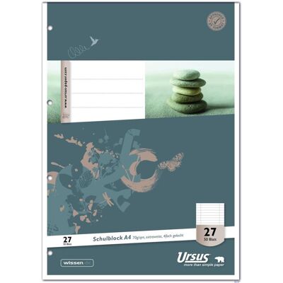 Ursus, Heft + Block, Schulblock (A4, Liniert, Weicher Einband) Ursus, Heft + Block, Schulblock (A4, Liniert, Weicher Einband)
