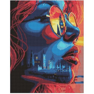 Ideyka Diamond Painting - Sonnenuntergang in London mit Rahmen 40 x 50 cm Ideyka Diamond Painting - Sonnenuntergang in London mit Rahmen 40 x 50 cm