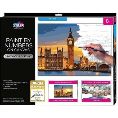 Zieler Paint By Numbers - Big Ben (609299434) Zieler Paint By Numbers - Big Ben (609299434)
