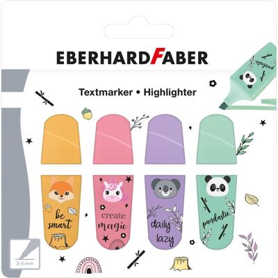 6x EberhardFaber, Marker, Textmarkeretui 4ST Mini Animal Pastell (4x) 6x EberhardFaber, Marker, Textmarkeretui 4ST Mini Animal Pastell (4x)