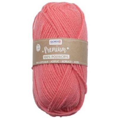 Glorex Premium 100% Acryl, 50g, Garn + Wolle, Rosa Glorex Premium 100% Acryl, 50g, Garn + Wolle, Rosa