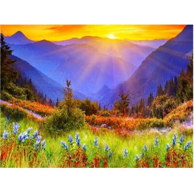 Pracht Diamond Painting 6037-40291 Sonnenaufgang 25 x 35 cm Pracht Diamond Painting 6037-40291 Sonnenaufgang 25 x 35 cm