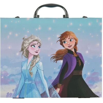 Undercover Frozen Eisprinzessin Mal-Koffer Karton Undercover Frozen Eisprinzessin Mal-Koffer Karton