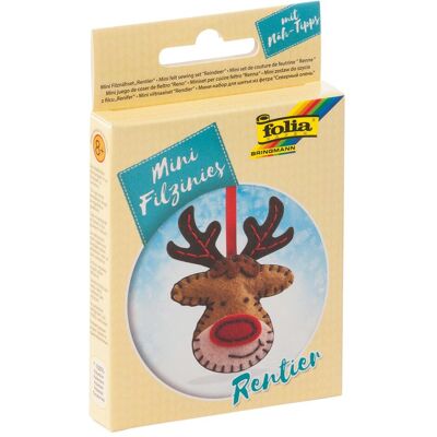 Magni Mini Filzinies 11teilig Rentier, Handarbeitsset, Mehrfarbig Magni Mini Filzinies 11teilig Rentier, Handarbeitsset, Mehrfarbig