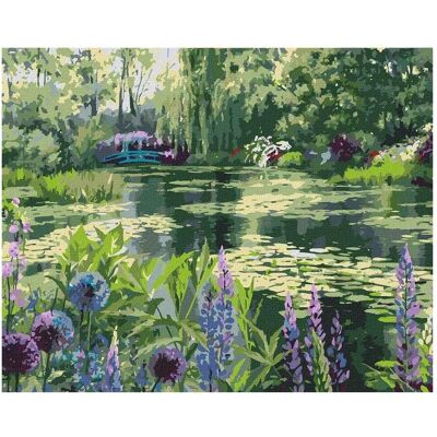 Malen nach Zahlen - Monets Garten 40x50 Malen nach Zahlen - Monets Garten 40x50