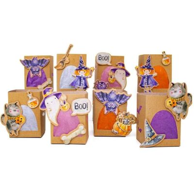 Papierdrachen Windlichter Halloween - Set 01 Papierdrachen Windlichter Halloween - Set 01