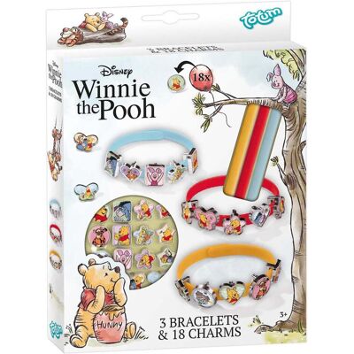 Grafix Totum Winnie Puuh 3 Armbänder & 18 Anhänger Grafix Totum Winnie Puuh 3 Armbänder & 18 Anhänger