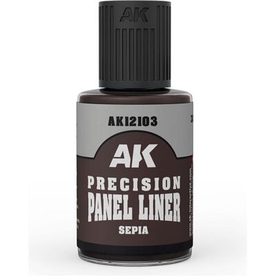 AK Interactive Paneliner Enamel - Sepia (30 ml) AK Interactive Paneliner Enamel - Sepia (30 ml)