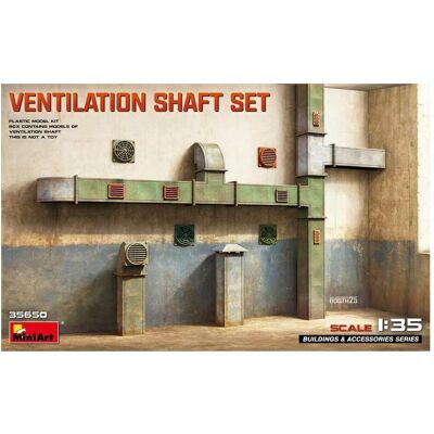 Mini art Ventilation Shaft Set Mini art Ventilation Shaft Set