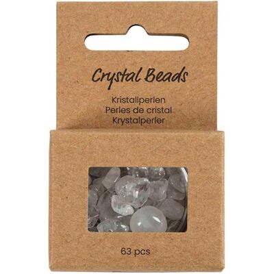 Creativ Company Perlen-Set Kristallperlen Transparent, 7-12 mm Creativ Company Perlen-Set Kristallperlen Transparent, 7-12 mm