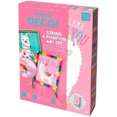 Box Candiy Lama- und Pompons Kunstset Box Candiy Lama- und Pompons Kunstset