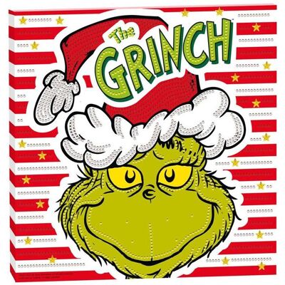 Grafix Diamantmalerei auf Leinwand Der Grinch - 30x30cm Grafix Diamantmalerei auf Leinwand Der Grinch - 30x30cm