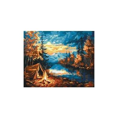 Ideyka Malen nach Zahlen - Nacht im Wald 40x50cm Ideyka Malen nach Zahlen - Nacht im Wald 40x50cm