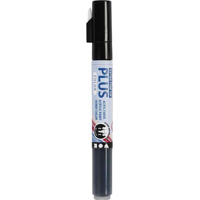 Creativ Company, Marker, Plus Farbmarker Schwarz, 5,5 ml (1x) Creativ Company, Marker, Plus Farbmarker Schwarz, 5,5 ml (1x)