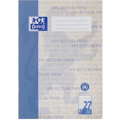 Oxford, Heft + Block, Recycling Schulheft, A4, Lineatur 27 (A4, Liniert, Weicher Einband) Oxford, Heft + Block, Recycling Schulheft, A4, Lineatur 27 (A4, Liniert, Weicher Einband)