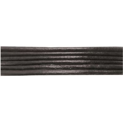 Glorex Lederriemen schwarz 2mm/1m (1 m) Glorex Lederriemen schwarz 2mm/1m (1 m)