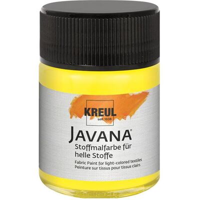 Kreul, Künstlerfarbe + Bastelfarbe, Javana Stoffmalfarbe für helle Stoffe, 50 ml (50 ml) Kreul, Künstlerfarbe + Bastelfarbe, Javana Stoffmalfarbe für helle Stoffe, 50 ml (50 ml)