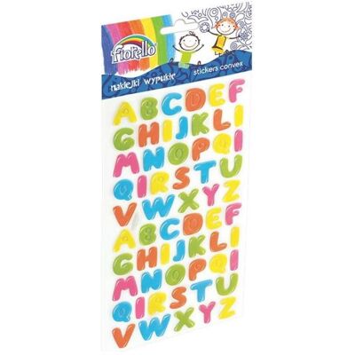 Fiorello, Sticker, Konvexe Buchstabenaufkleber GR-NP141 Fiorello, Sticker, Konvexe Buchstabenaufkleber GR-NP141