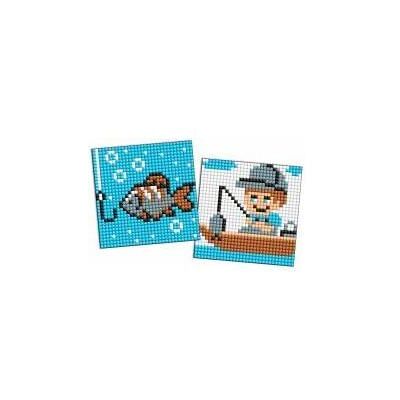 Ideyka, Sticker, Diamant Mosaik Sticker Kinder - Beruf Fischer Ideyka, Sticker, Diamant Mosaik Sticker Kinder - Beruf Fischer