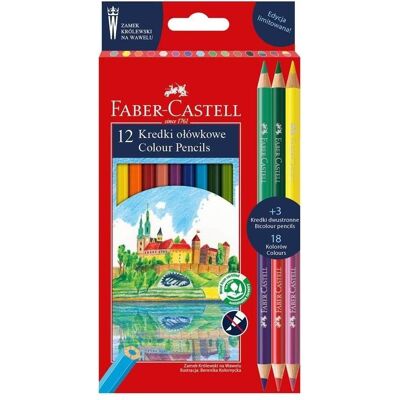 Teka, Malstifte, Wawel Buntstifte 12 Farben + 3 (15x) Teka, Malstifte, Wawel Buntstifte 12 Farben + 3 (15x)