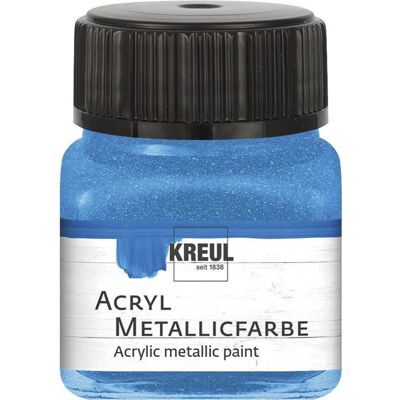 Kreul, Künstlerfarbe + Bastelfarbe, Acryl Metallicfarbe, cremig deckend, 20 ml (20 ml) Kreul, Künstlerfarbe + Bastelfarbe, Acryl Metallicfarbe, cremig deckend, 20 ml (20 ml)