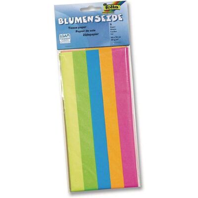 Folia, Bastelpapier, Neon (20 g/m², 5x) Folia, Bastelpapier, Neon (20 g/m², 5x)