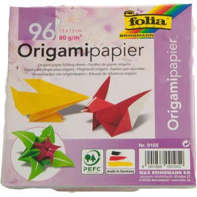 Folia, Bastelpapier, Origami (80 g/m², 96x) Folia, Bastelpapier, Origami (80 g/m², 96x)