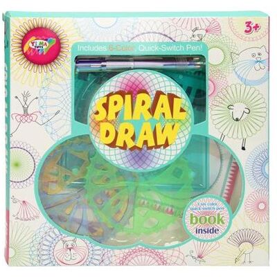 Lobbes Spiral-Zeichenset, 7-tlg. Lobbes Spiral-Zeichenset, 7-tlg.