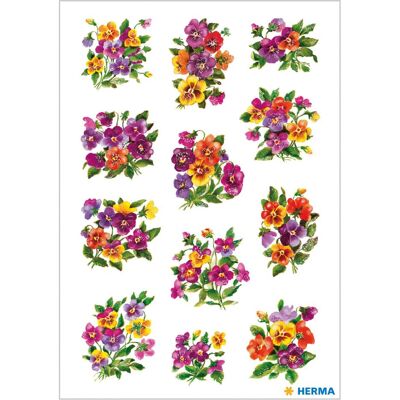 Herma Sticker, Sticker Blumen (24 Sticker) Herma Sticker, Sticker Blumen (24 Sticker)
