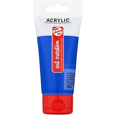 Royal Talens, Künstlerfarbe + Bastelfarbe, Acrylfarbe ArtCreation, ultramarin, 75 ml (75 ml) Royal Talens, Künstlerfarbe + Bastelfarbe, Acrylfarbe ArtCreation, ultramarin, 75 ml (75 ml)
