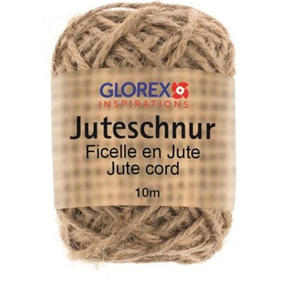Glorex Juteschnur, Garn + Wolle, Braun Glorex Juteschnur, Garn + Wolle, Braun