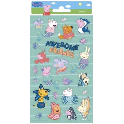 Peppa Pig Glitzer Aufkleber Pack - Mehrfarbig Peppa Pig Glitzer Aufkleber Pack - Mehrfarbig