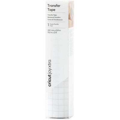 Cricut, Schneideplotter Zubehör, Transferfolie Joy Xtra 24.1 x 91.4 cm, 1 Rolle, Transparent Cricut, Schneideplotter Zubehör, Transferfolie Joy Xtra 24.1 x 91.4 cm, 1 Rolle, Transparent