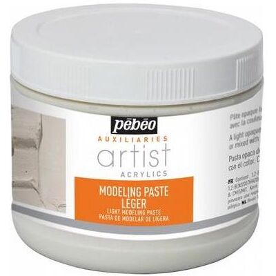 Pebeo - Artist Acrylics Light Modeling Paste - 500 ml - Leicht - Modeling Paste Pebeo - Artist Acrylics Light Modeling Paste - 500 ml - Leicht - Modeling Paste
