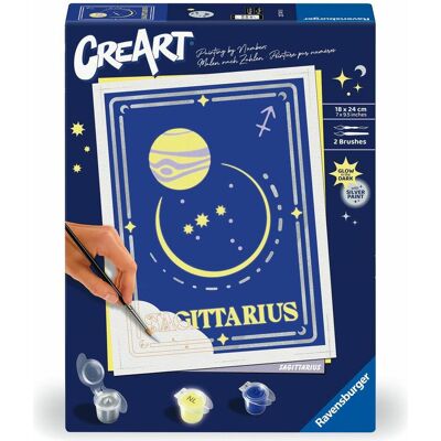 Ravensburger CreArt - Malen nach Zahlen 23741 - Sagittarius - ab 14 Jahren Ravensburger CreArt - Malen nach Zahlen 23741 - Sagittarius - ab 14 Jahren