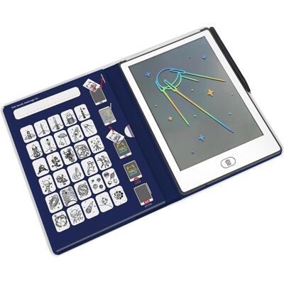 KIDYWOLF Kidydraw Mini-Tablet Galaxy - Zeichen-Tablet für Kinder KIDYWOLF Kidydraw Mini-Tablet Galaxy - Zeichen-Tablet für Kinder