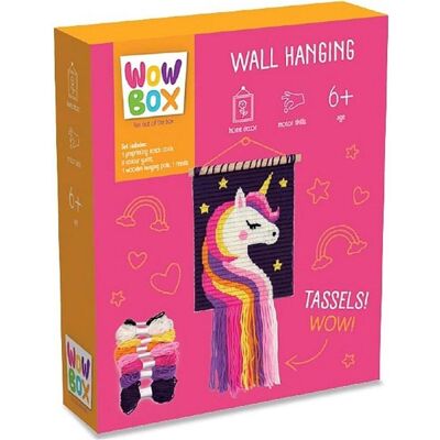 Tm Makramee-Einhorn-Kreativset, Handarbeitsset, Mehrfarbig Tm Makramee-Einhorn-Kreativset, Handarbeitsset, Mehrfarbig