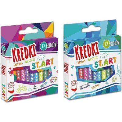St. Majewski, Malstifte, Buntstifte 12 Farben St.Art (12x) St. Majewski, Malstifte, Buntstifte 12 Farben St.Art (12x)
