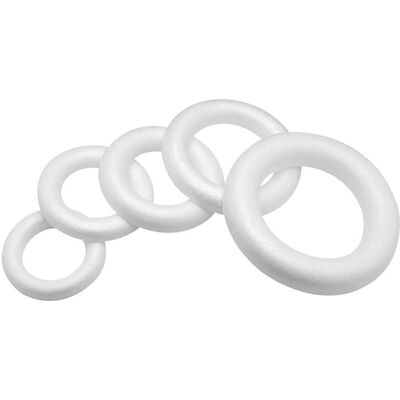 Glorex Styropor Halbring 20 cm Glorex Styropor Halbring 20 cm