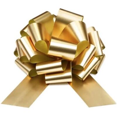Partydeco Dekoschlaufe XXL - Gold - DIY (1 Stk.) Partydeco Dekoschlaufe XXL - Gold - DIY (1 Stk.)