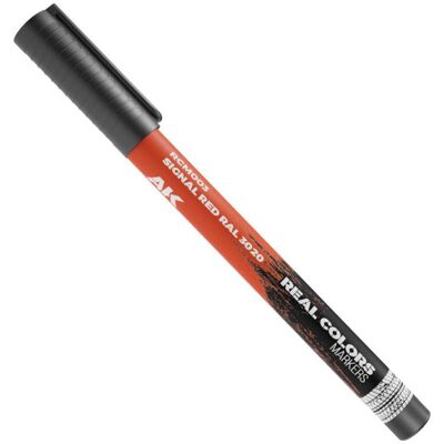 AK Interactive, Marker, Real Colors Marker Signal Red RAL3020 AK Interactive, Marker, Real Colors Marker Signal Red RAL3020