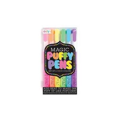 Ooly Neon Puffy Stifte - 6er-Pack - Kreativkunst Ooly Neon Puffy Stifte - 6er-Pack - Kreativkunst