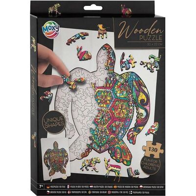 Creative Craft Group Holzpuzzle Schildkröte - 130 St - Puzzle Creative Craft Group Holzpuzzle Schildkröte - 130 St - Puzzle
