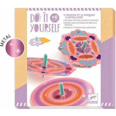 Djeco DIY - Kreisel Flower Power Djeco DIY - Kreisel Flower Power