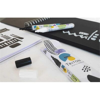 Kreul, Marker, Triton Acrylic Paint Marker 2er Set (2x) Kreul, Marker, Triton Acrylic Paint Marker 2er Set (2x)